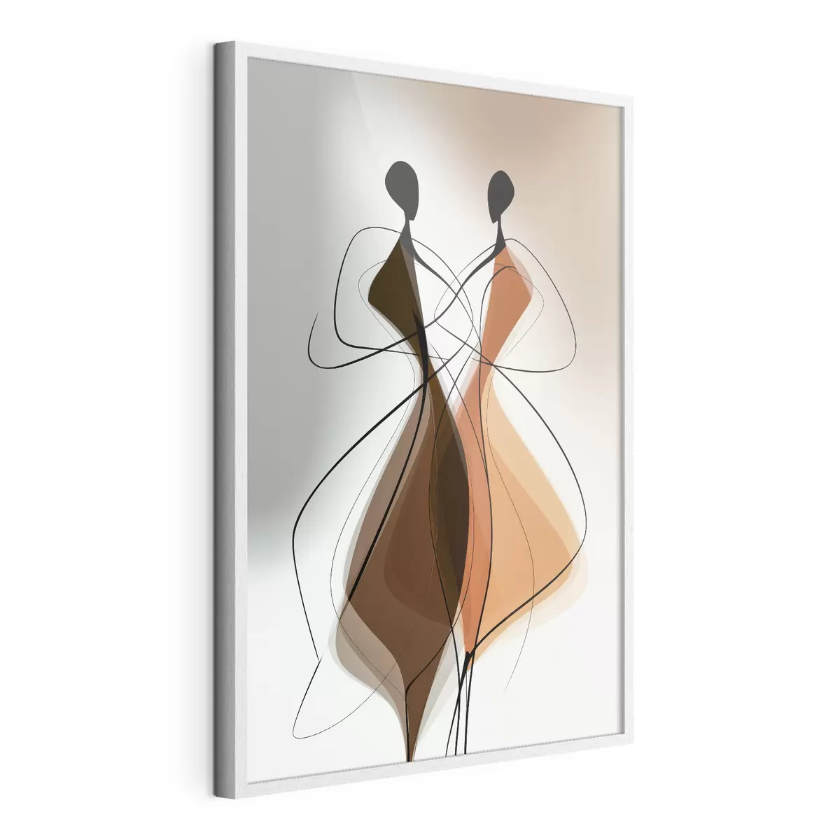 Poster L’abito arancione f49129