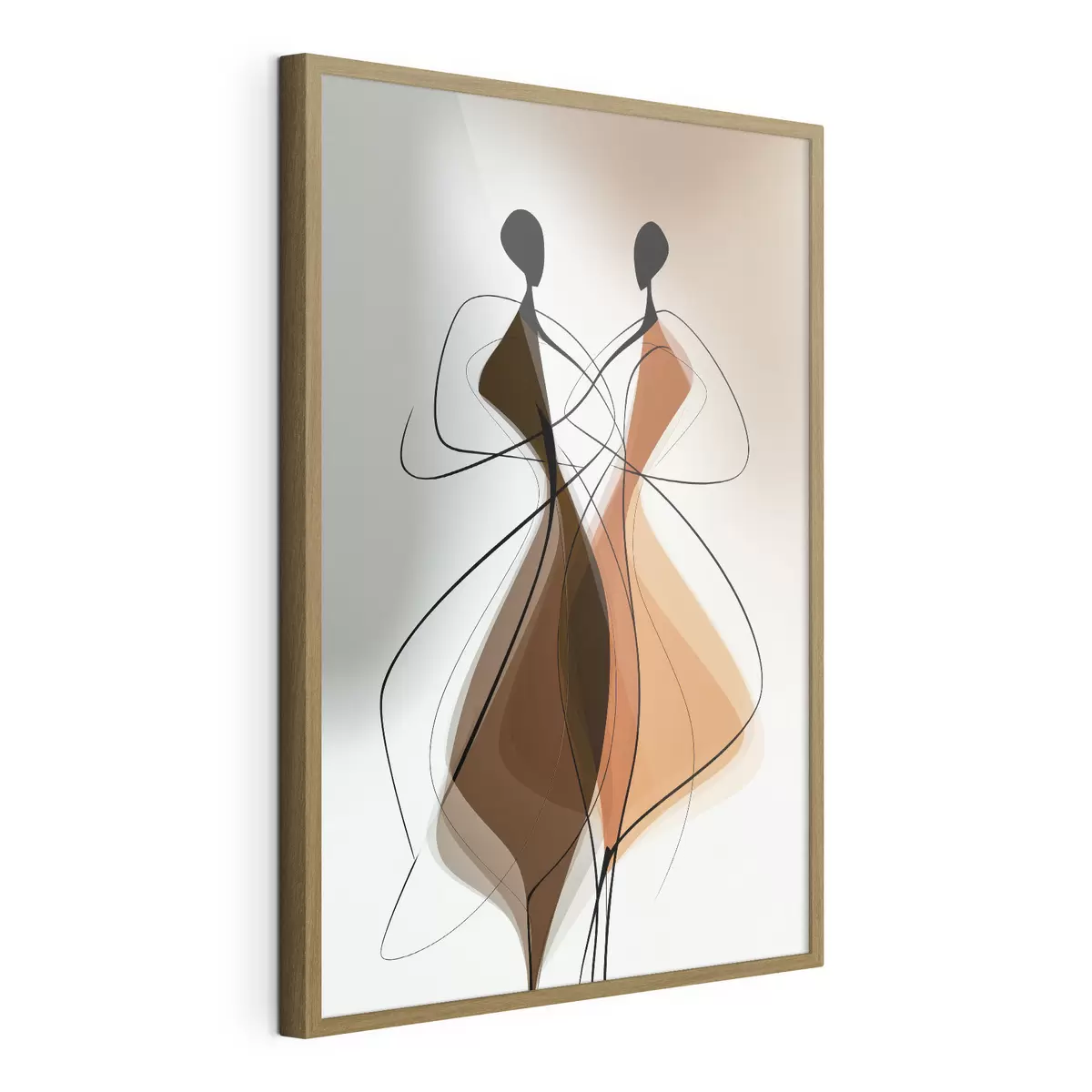 Poster L’abito arancione f49129