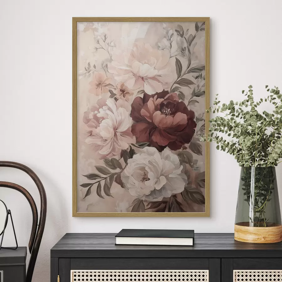 carta da parati Peonie d'altri tempi nr. f49256