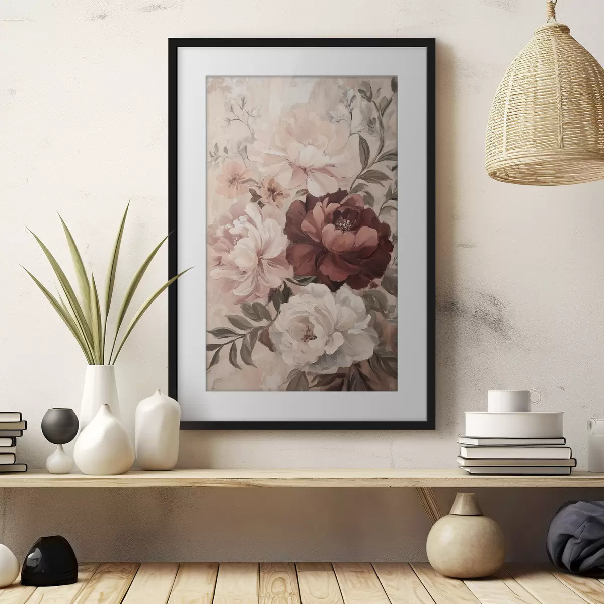 Poster Peonie d'altri tempi f49256