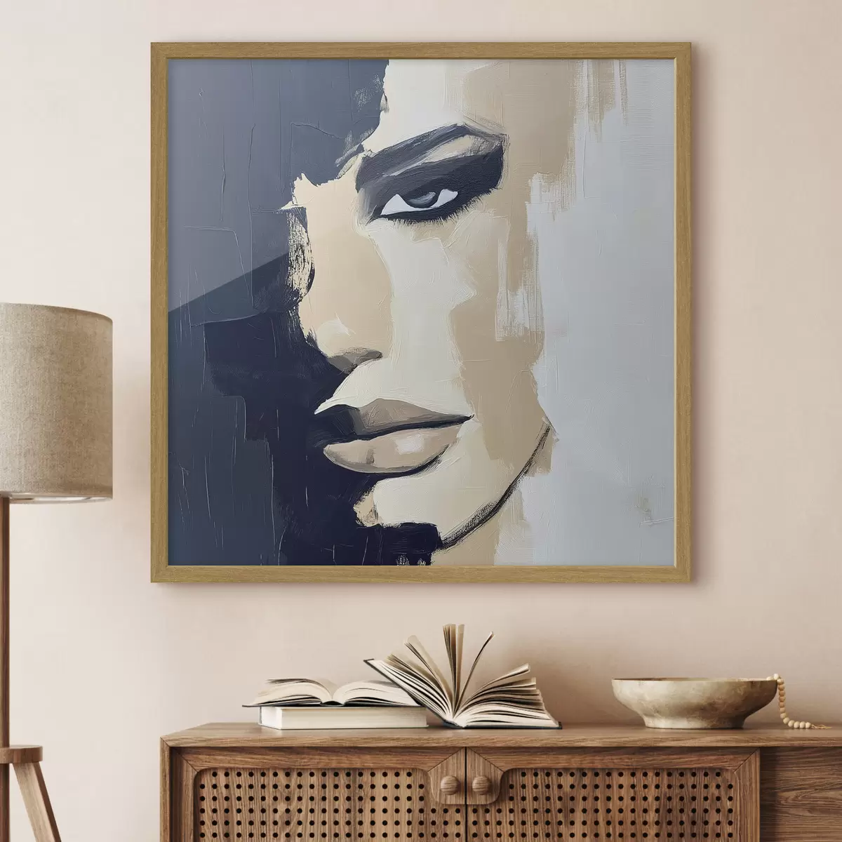 Poster Volto astratto f49284