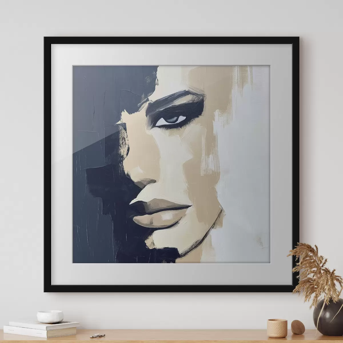 Poster Volto astratto f49284