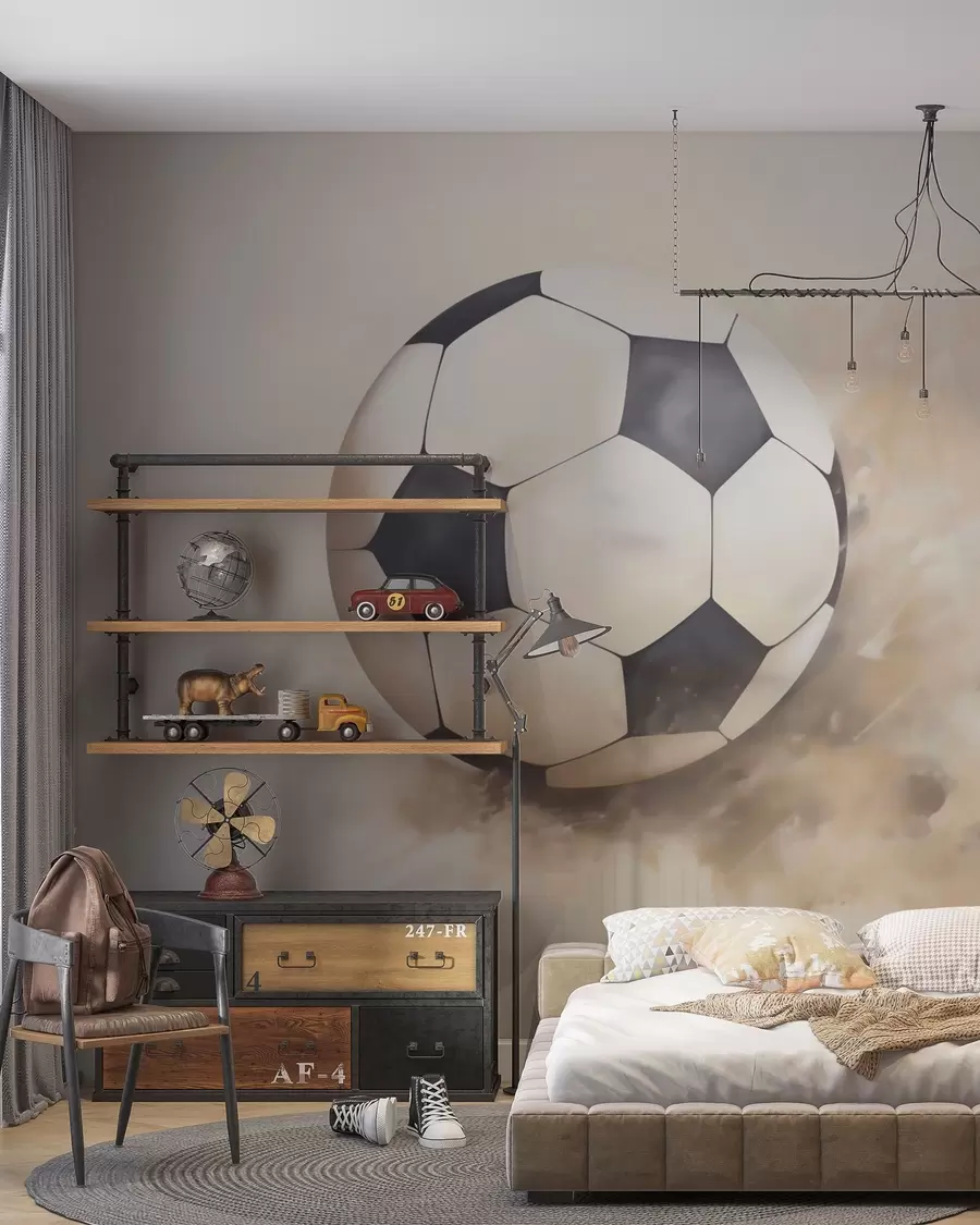 carta da parati Pallone in movimento nr. w05640