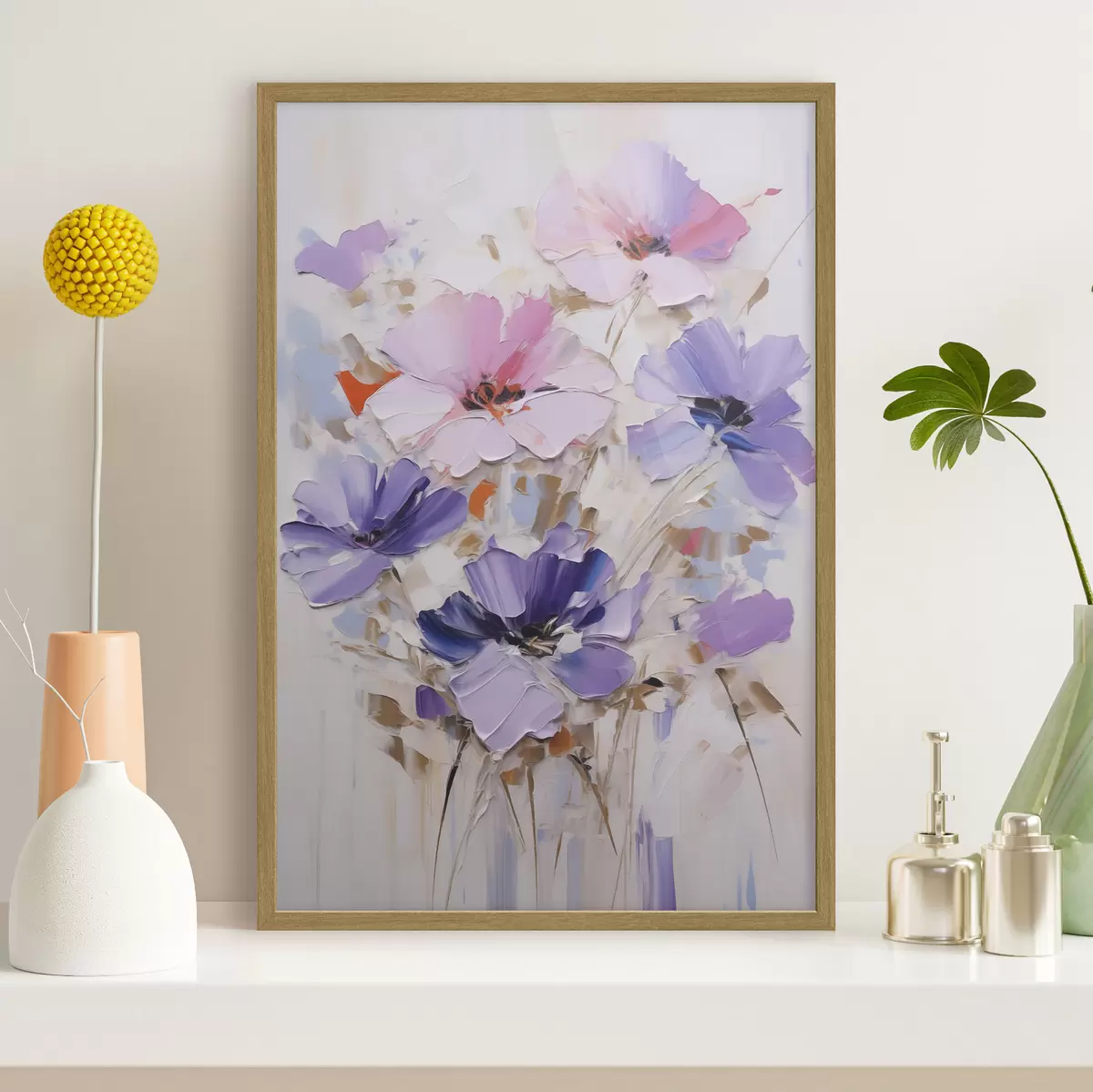 Poster Fiori, riproduzione di un dipinto f49136