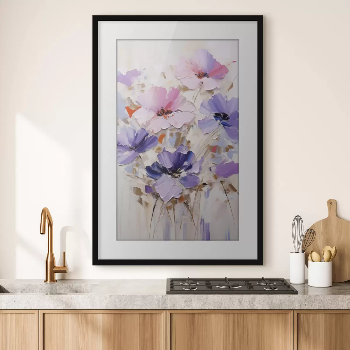 Poster Fiori, riproduzione di un dipinto f49136