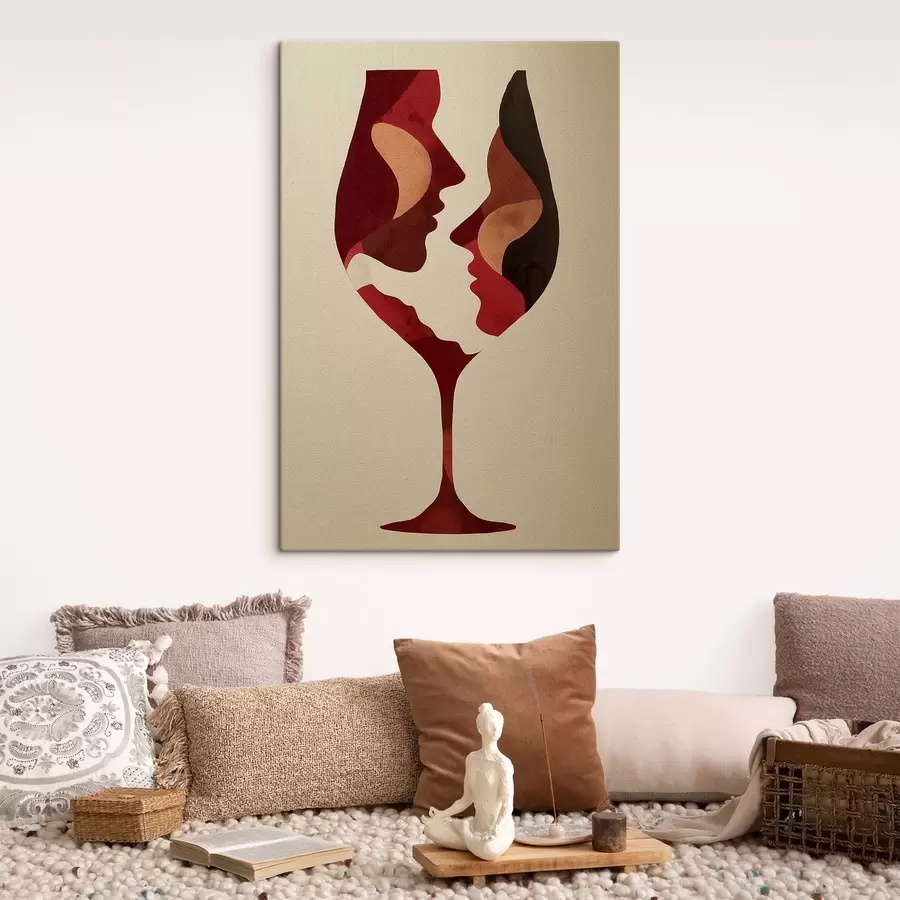 carta da parati Volti nel mondo del vino nr. s49322