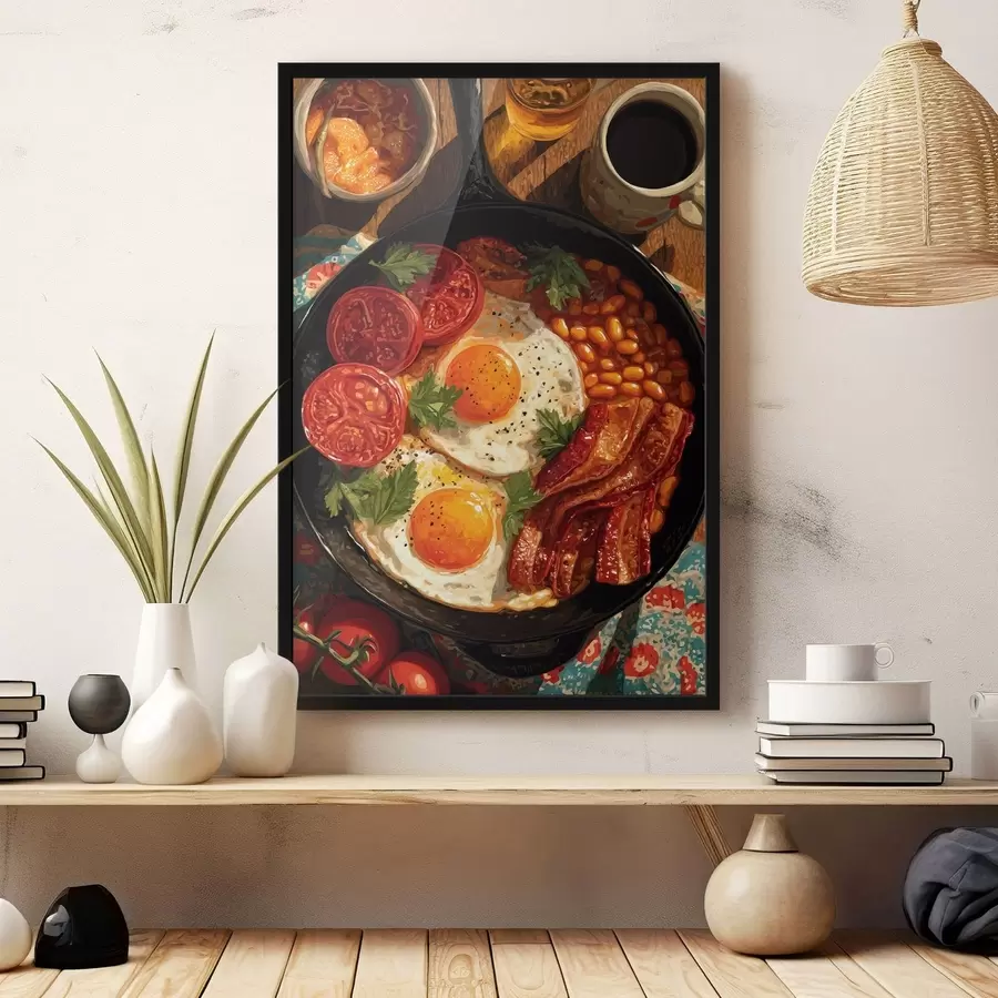 carta da parati Padella per la colazione nr. f49308
