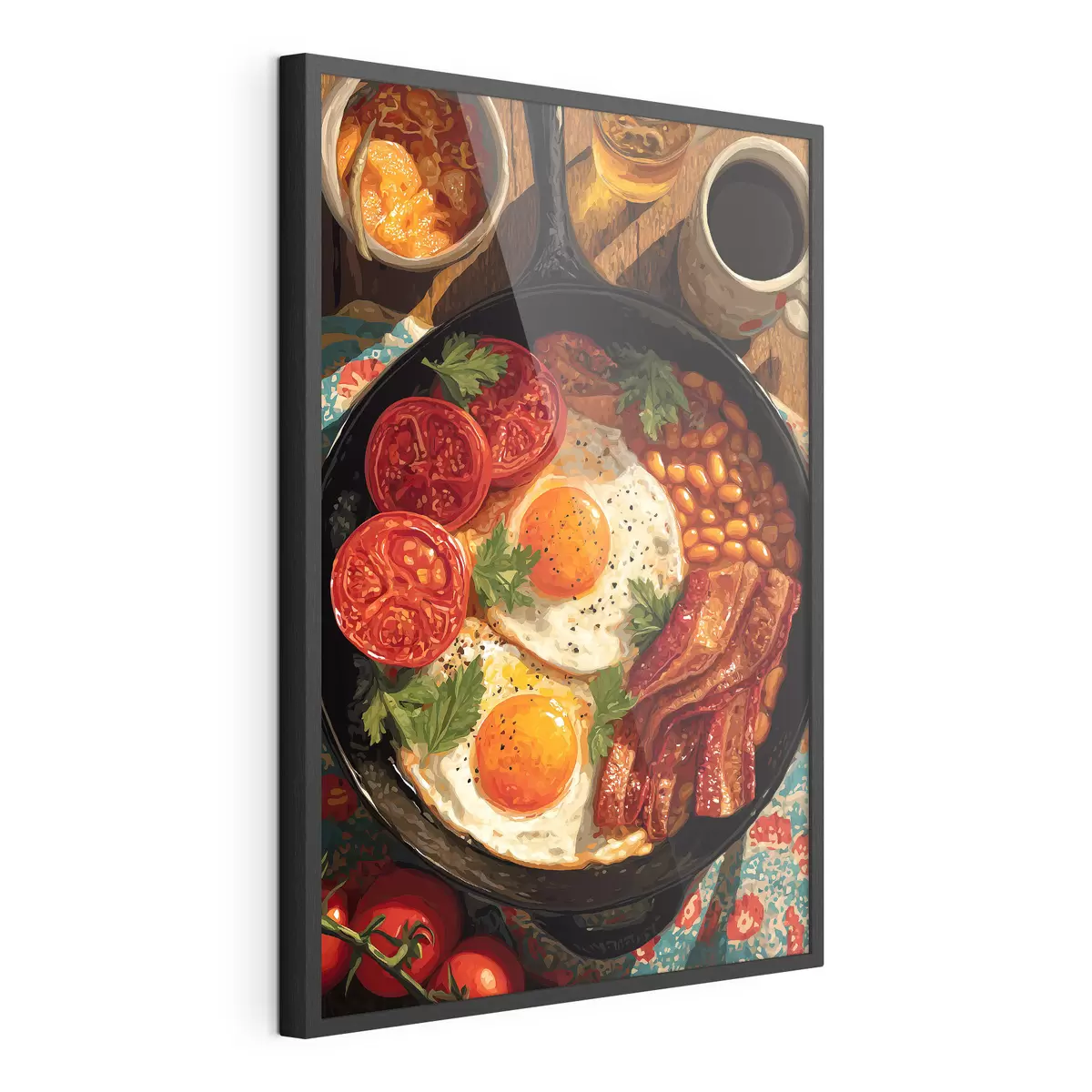 Poster Padella per la colazione f49308