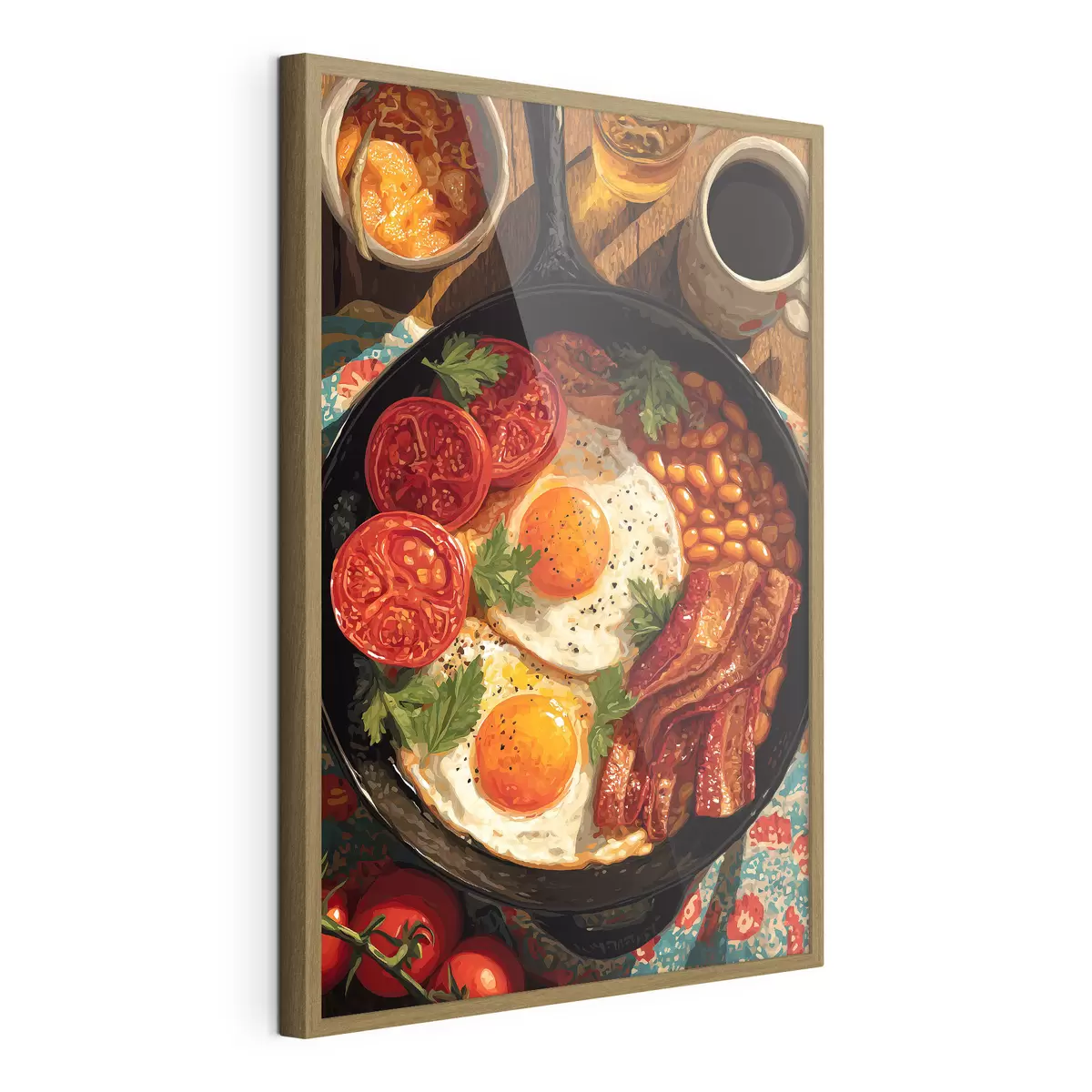 Poster Padella per la colazione f49308