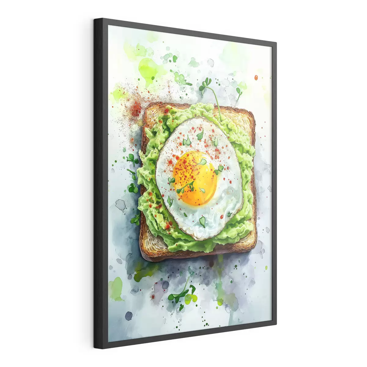 Poster Toast all'uovo f49309