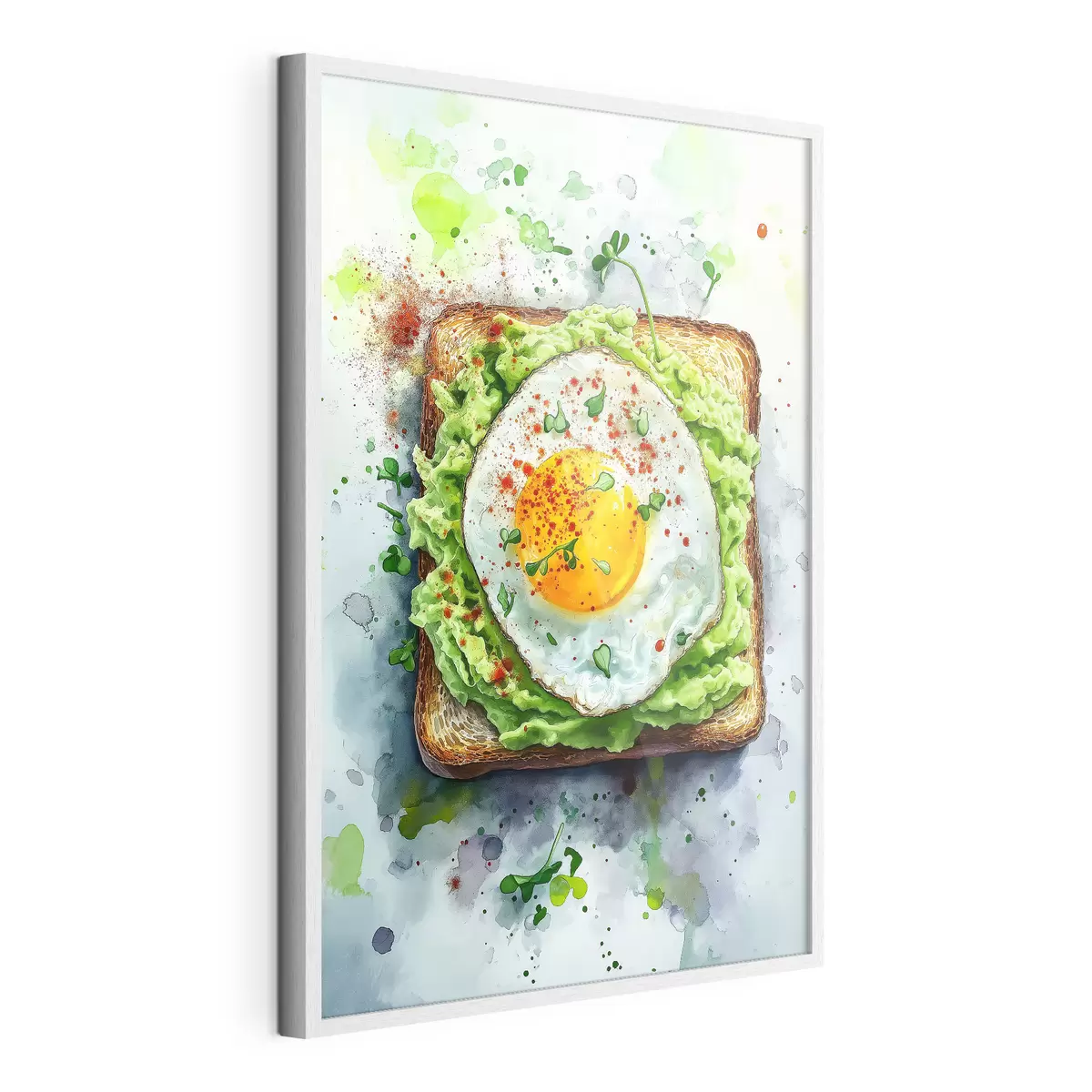 Poster Toast all'uovo f49309