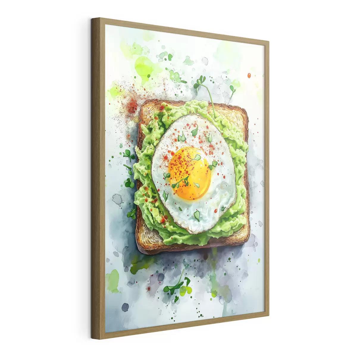 Poster Toast all'uovo f49309