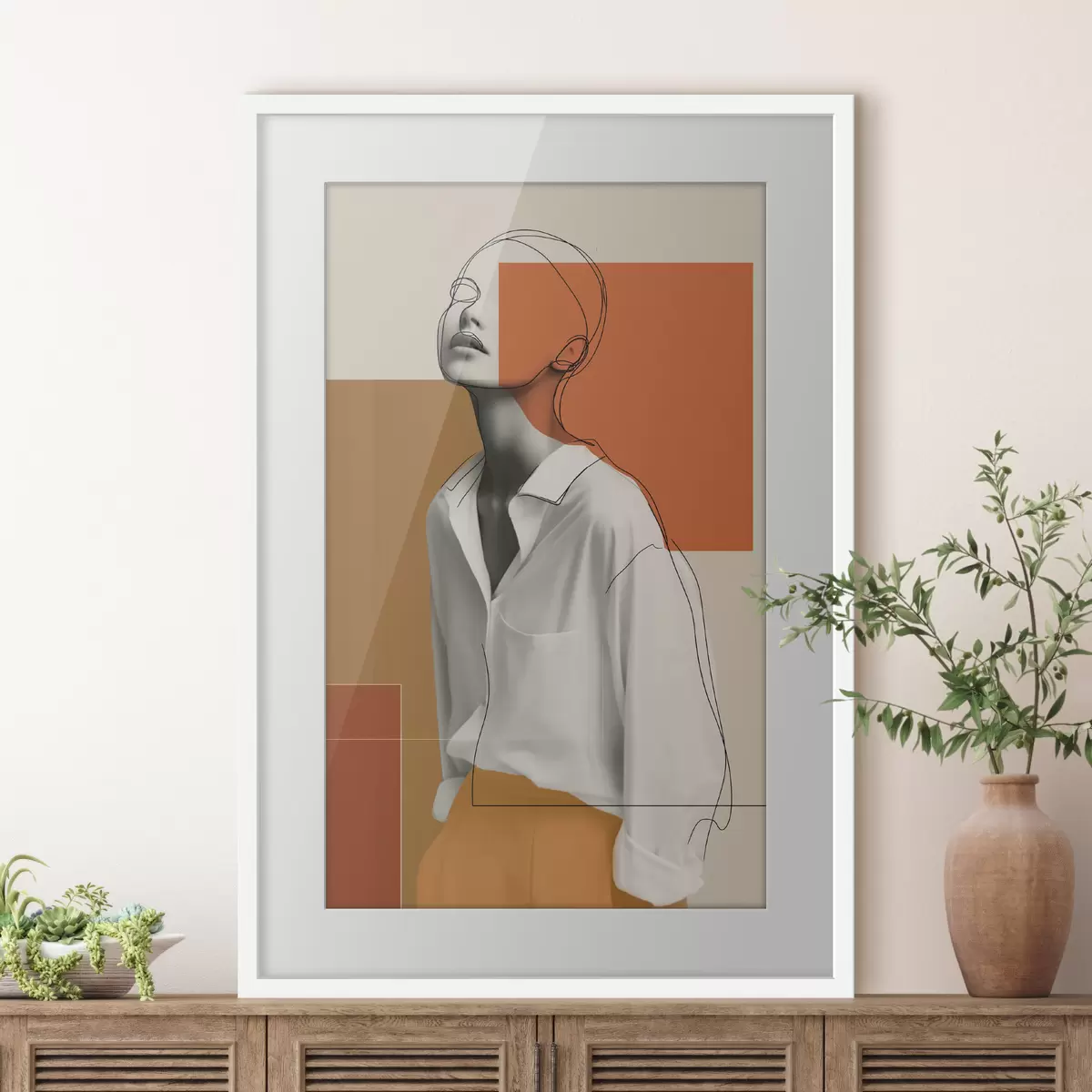 Poster Posa minimale f49319