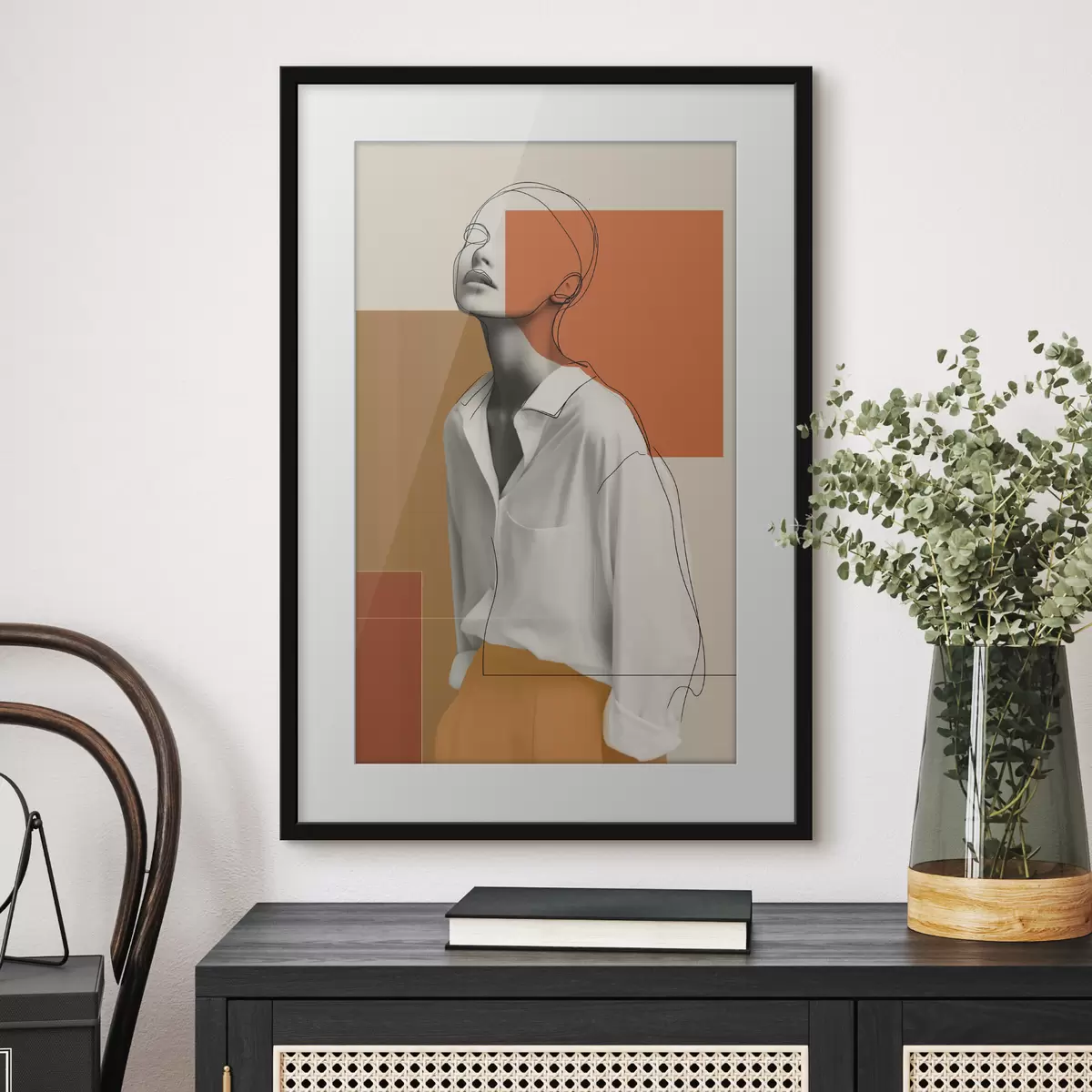 Poster Posa minimale f49319