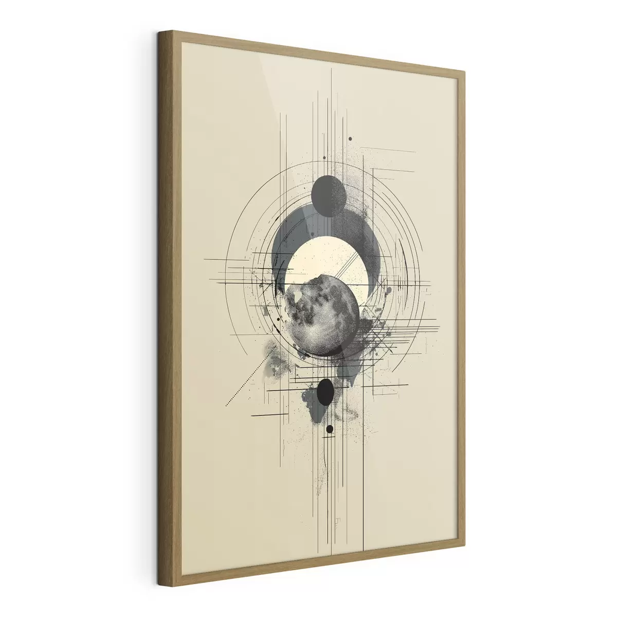 Poster Geometria lunare f49332