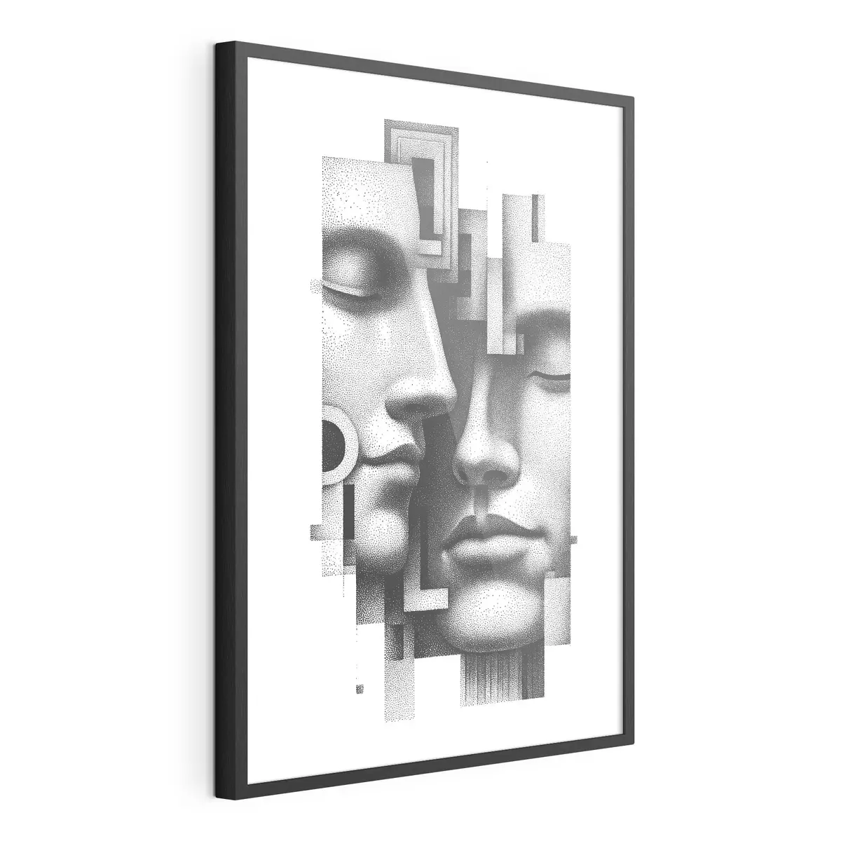 Poster Ritratti astratti in stile grafico f49242