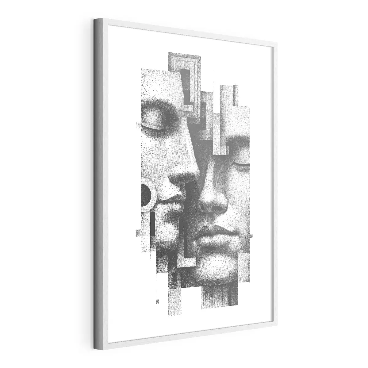 Poster Ritratti astratti in stile grafico f49242