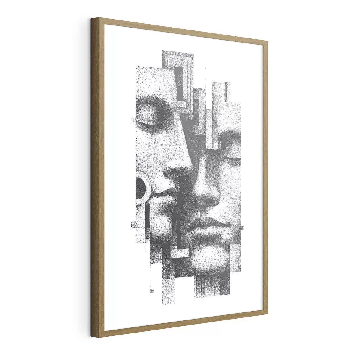 Poster Ritratti astratti in stile grafico f49242