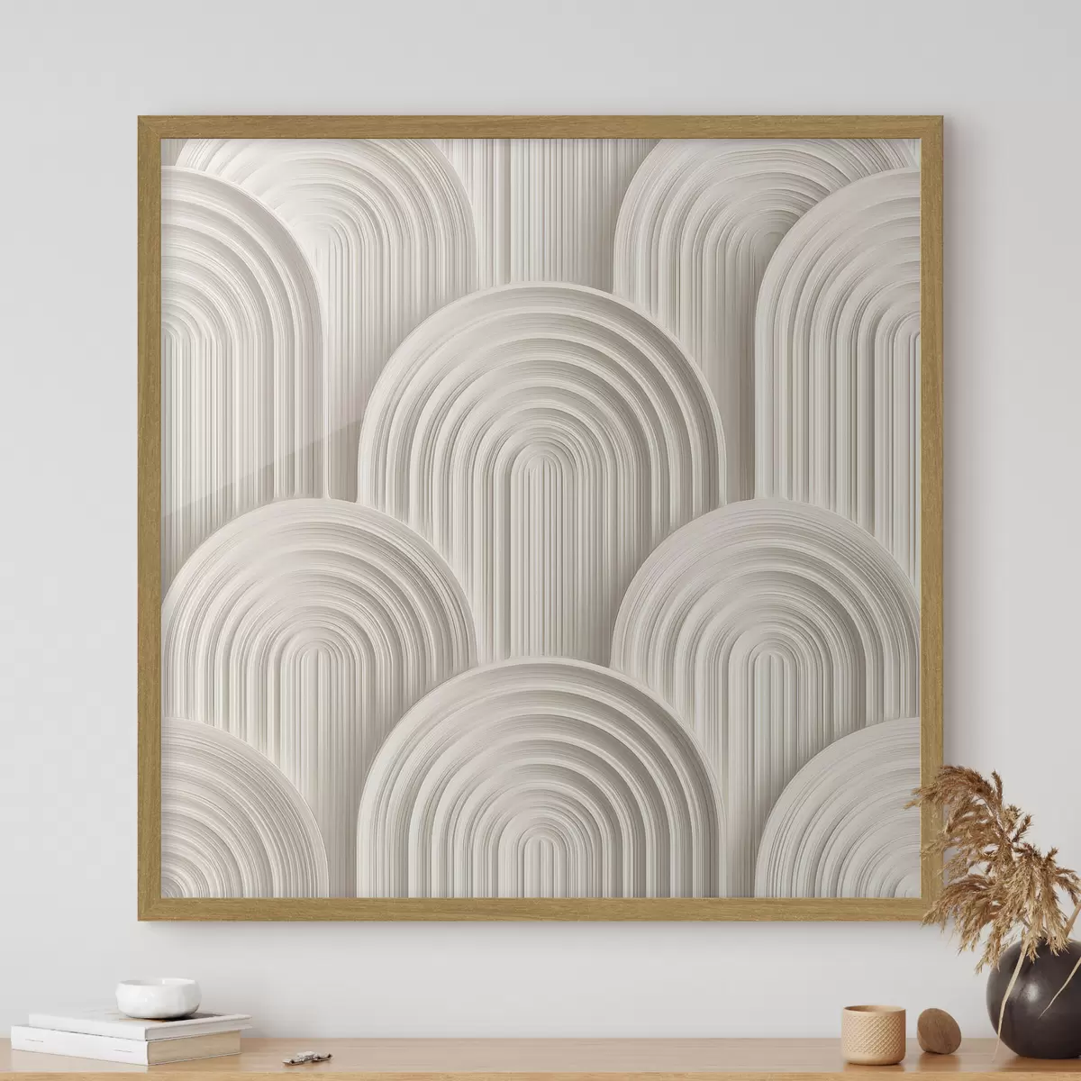 Poster Archi decorativi in stile bassorilievo f49243