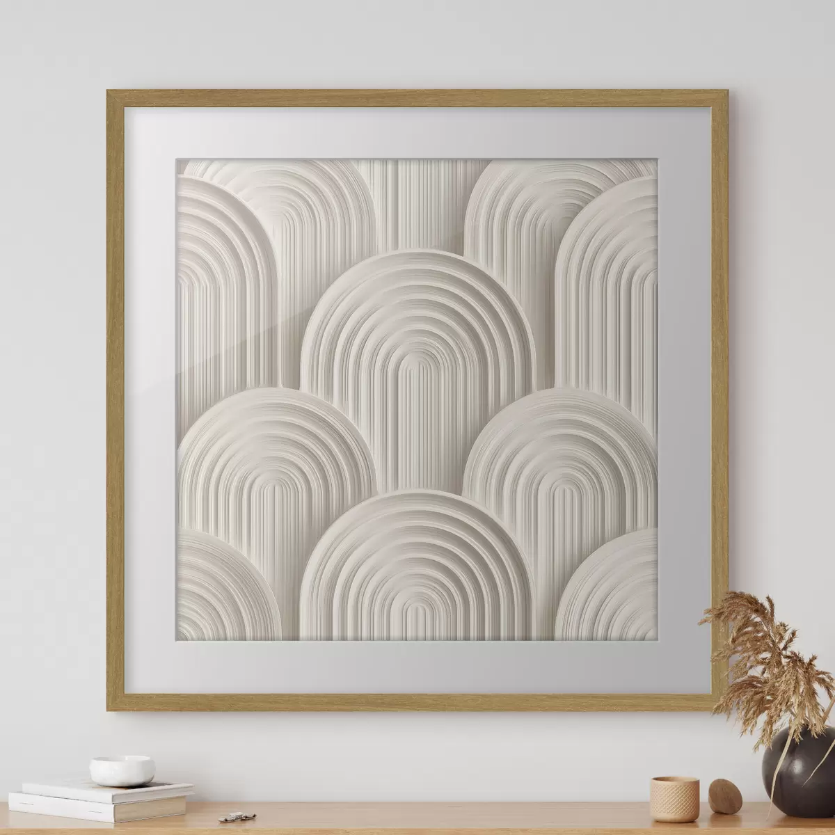 Poster Archi decorativi in stile bassorilievo f49243