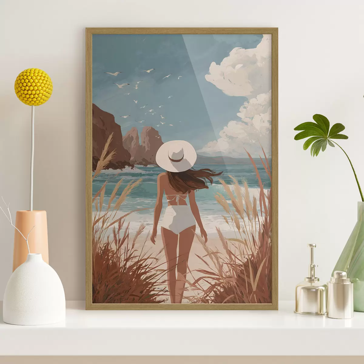 Poster La ragazza in riva al mare f49253