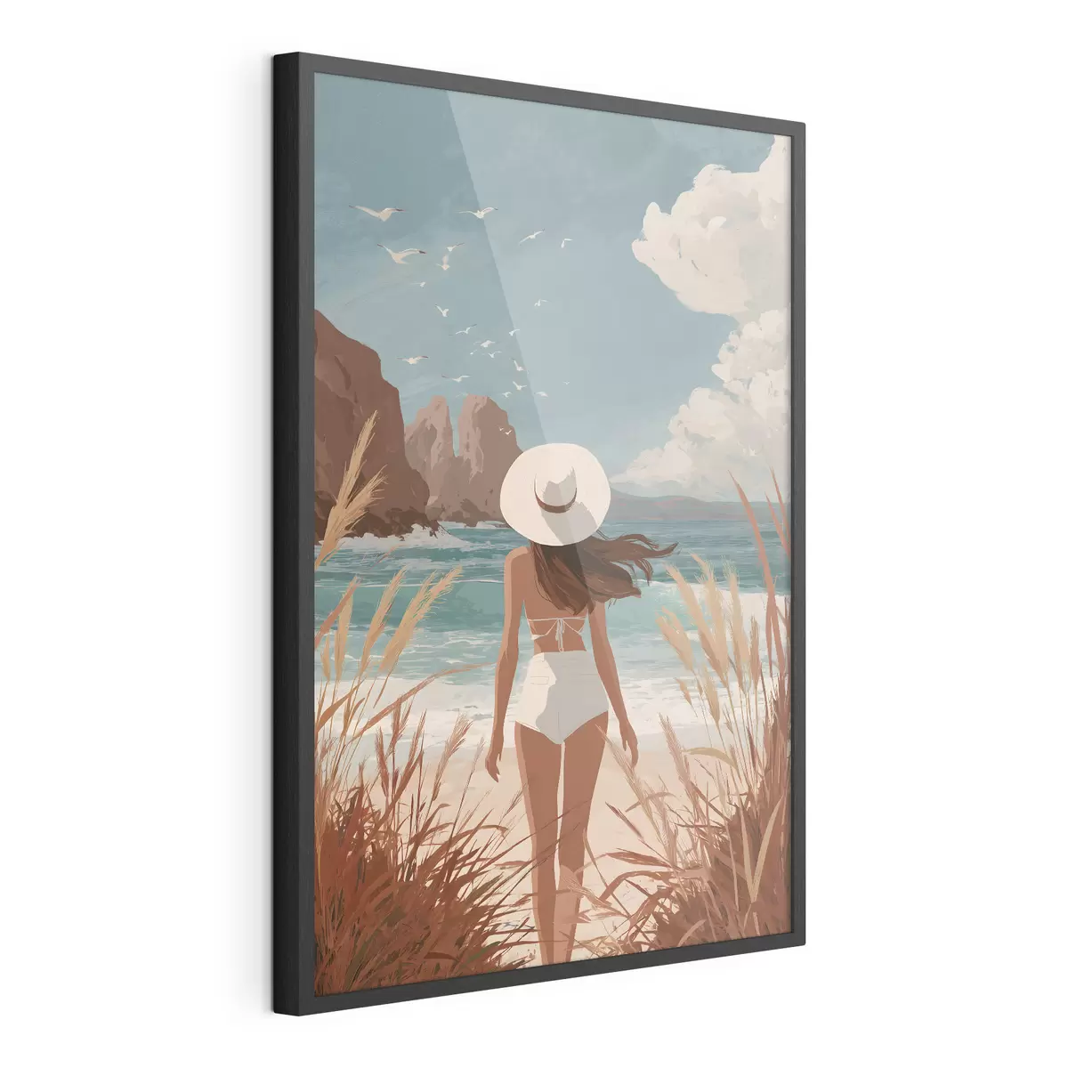 Poster La ragazza in riva al mare f49253