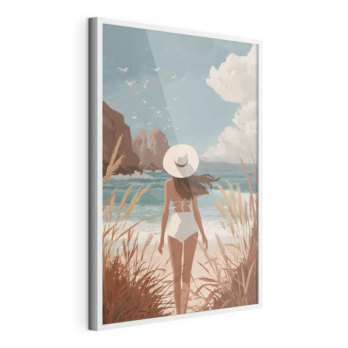 Poster La ragazza in riva al mare f49253