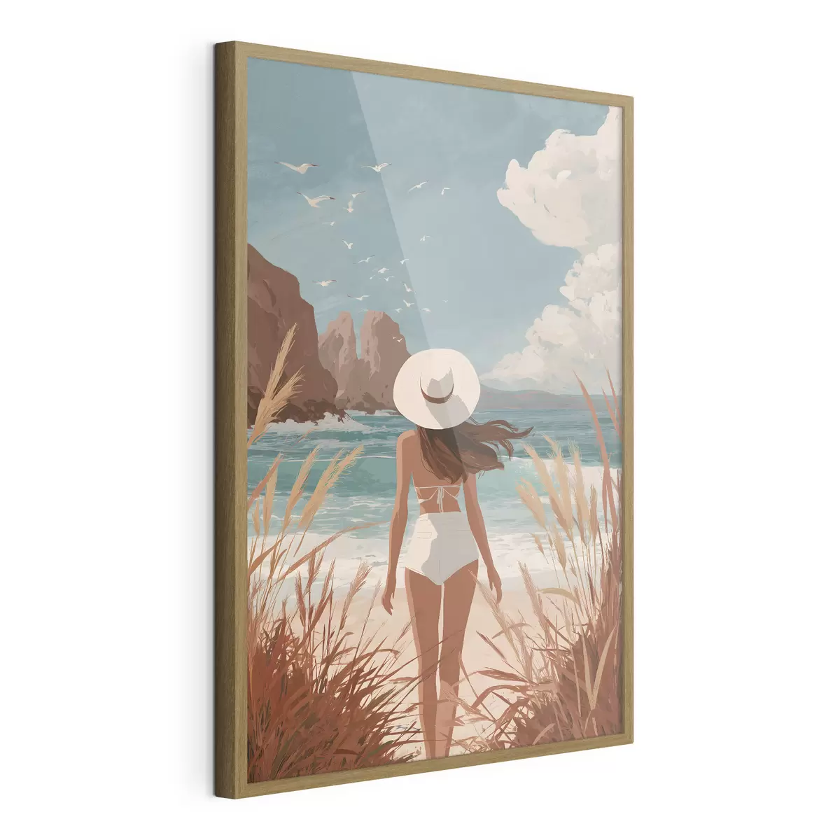 Poster La ragazza in riva al mare f49253