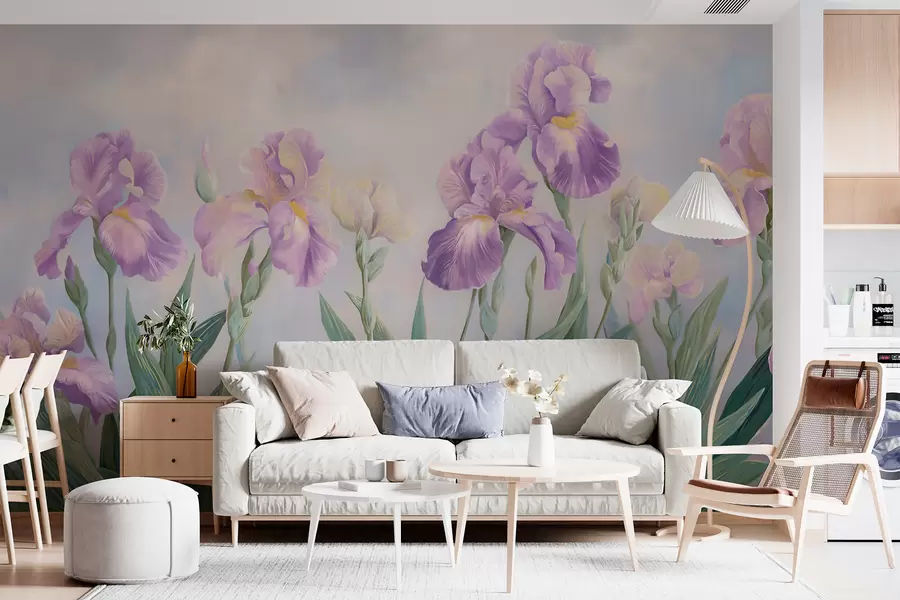 Carta da parati Floreale Fiori classici n. w05646