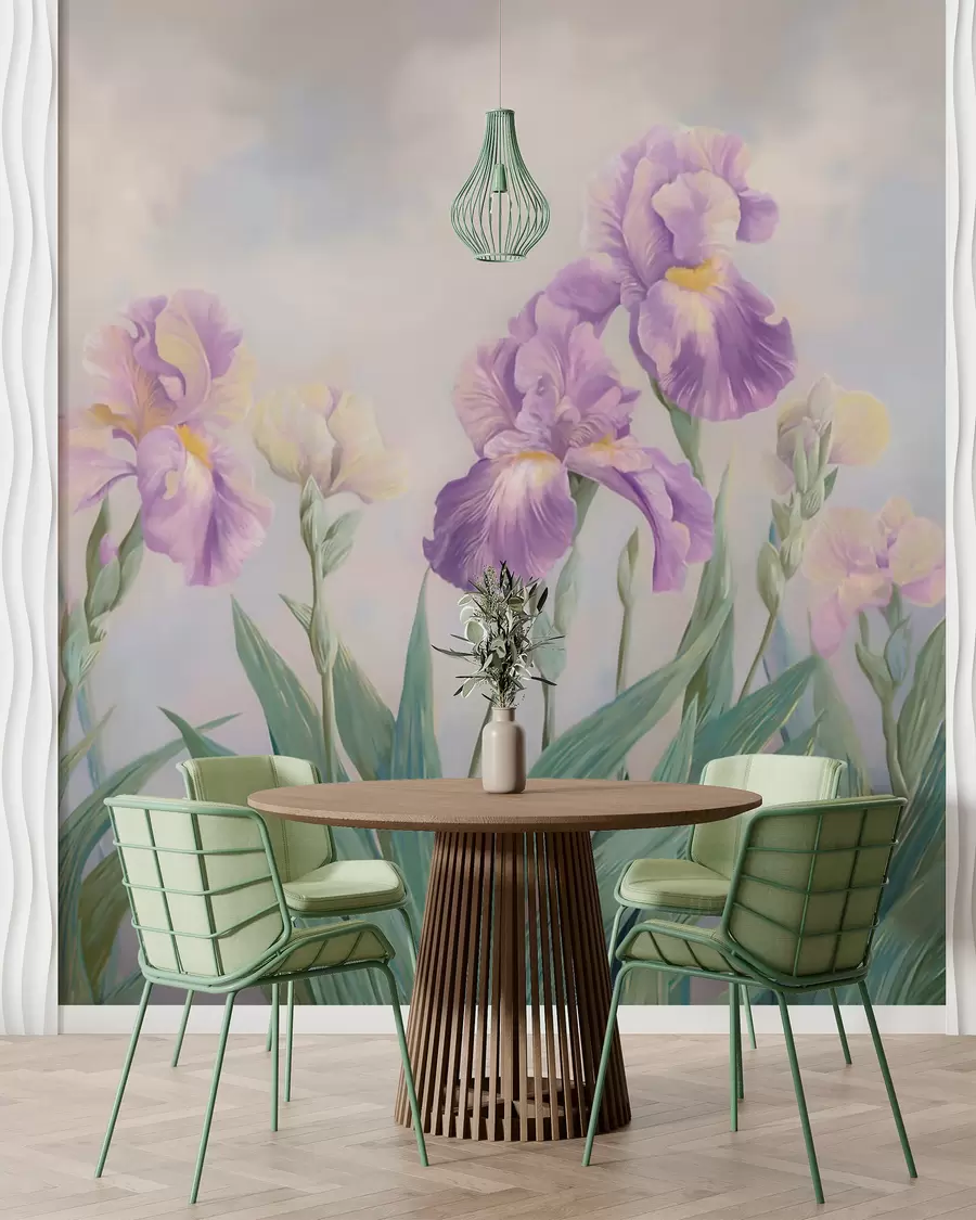 Carta da parati Floreale Fiori classici n. w05646