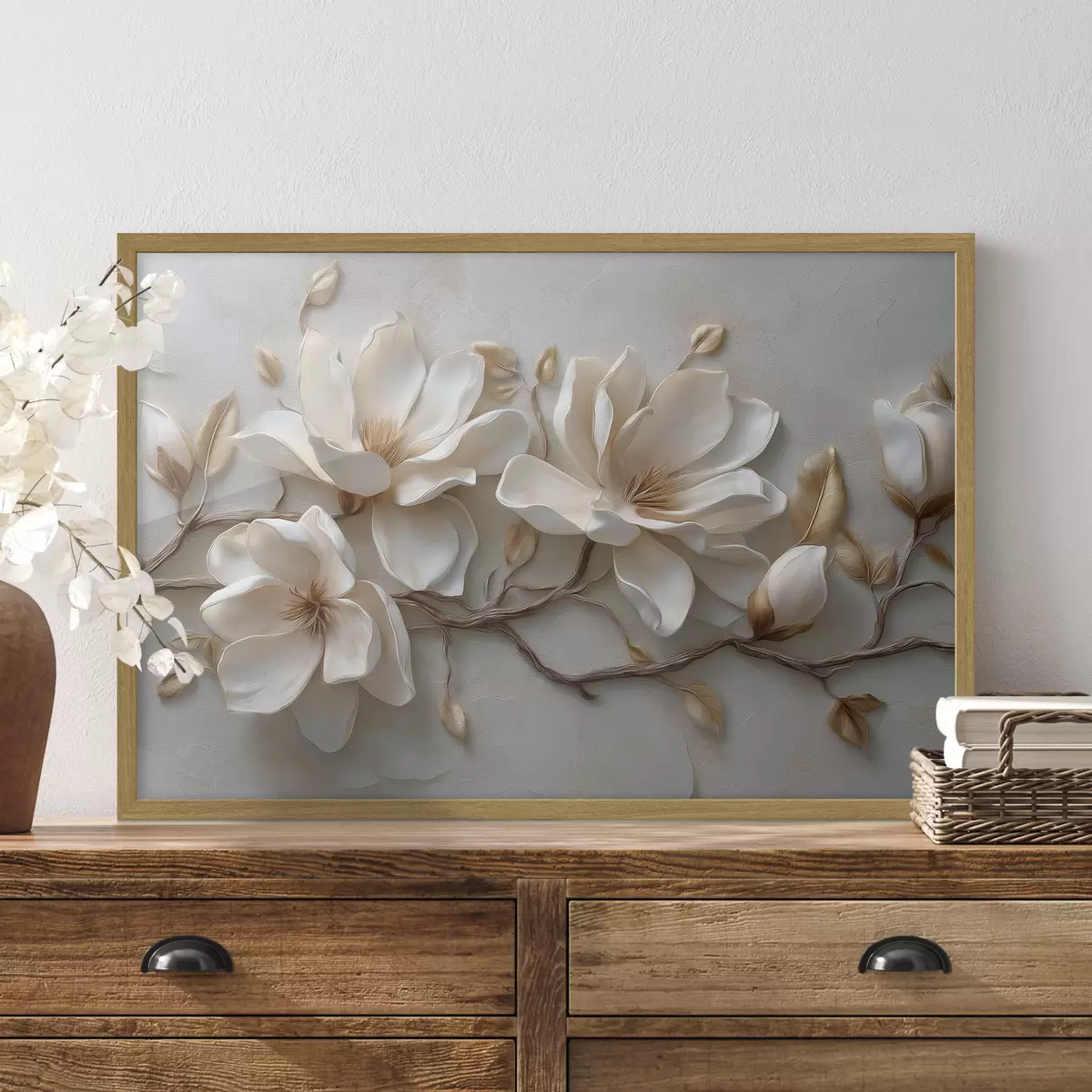 Poster Ramo di magnolia f49407