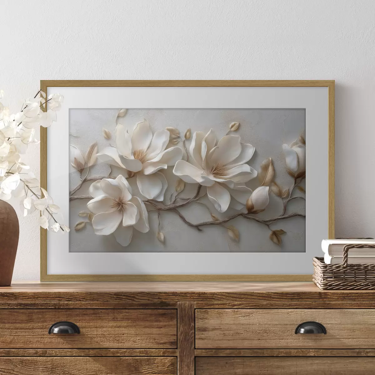 Poster Ramo di magnolia f49407