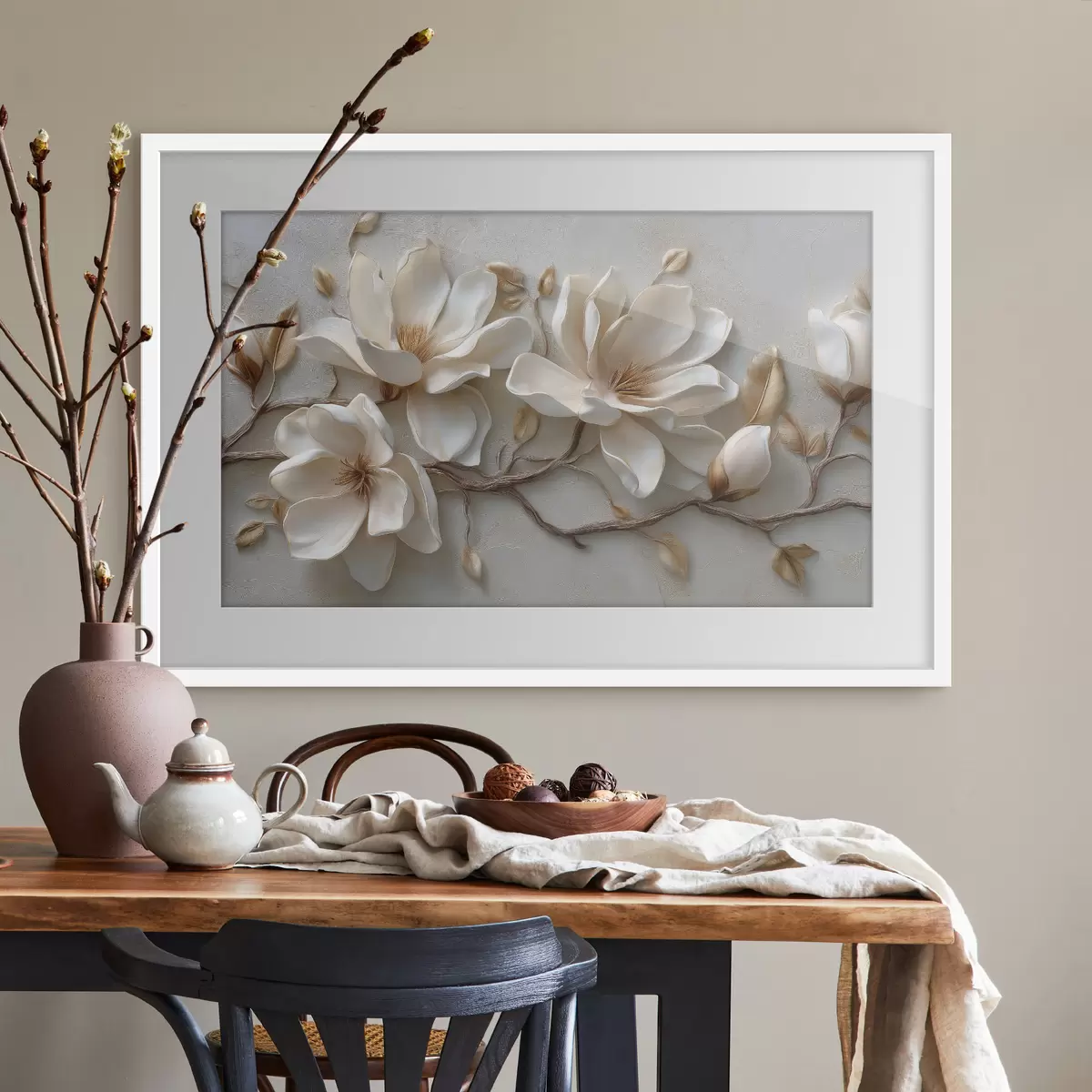 Poster Ramo di magnolia f49407