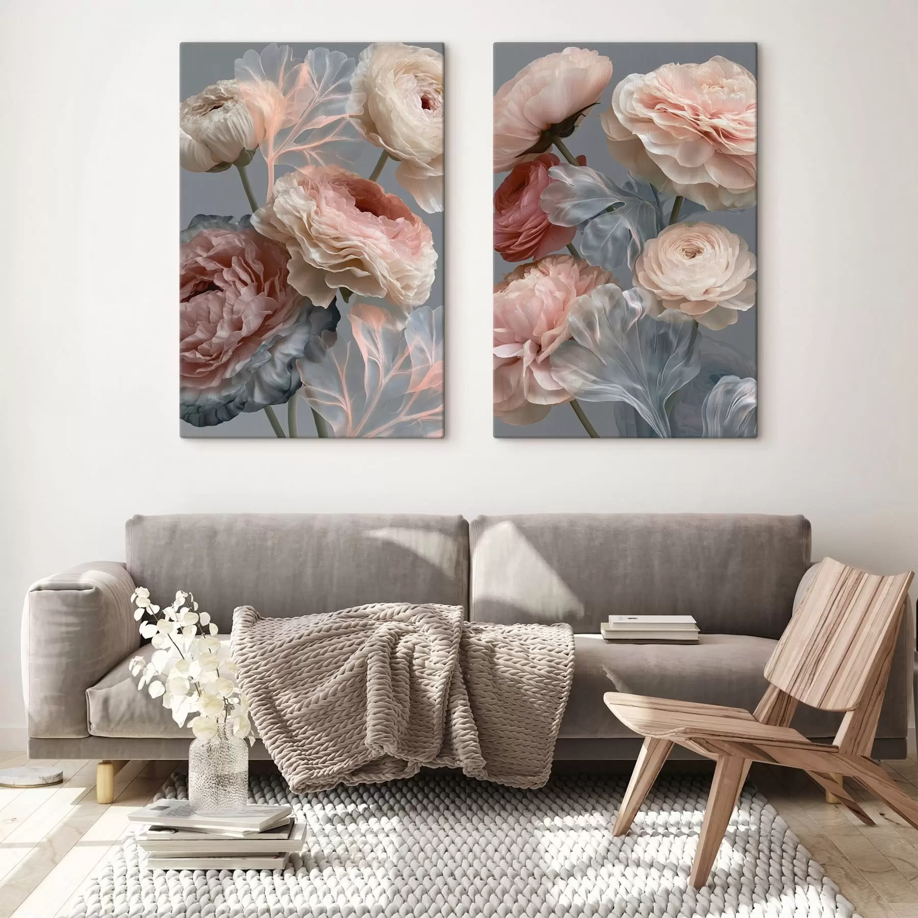 carta da parati Un bouquet di fiori astratti nr. m30527