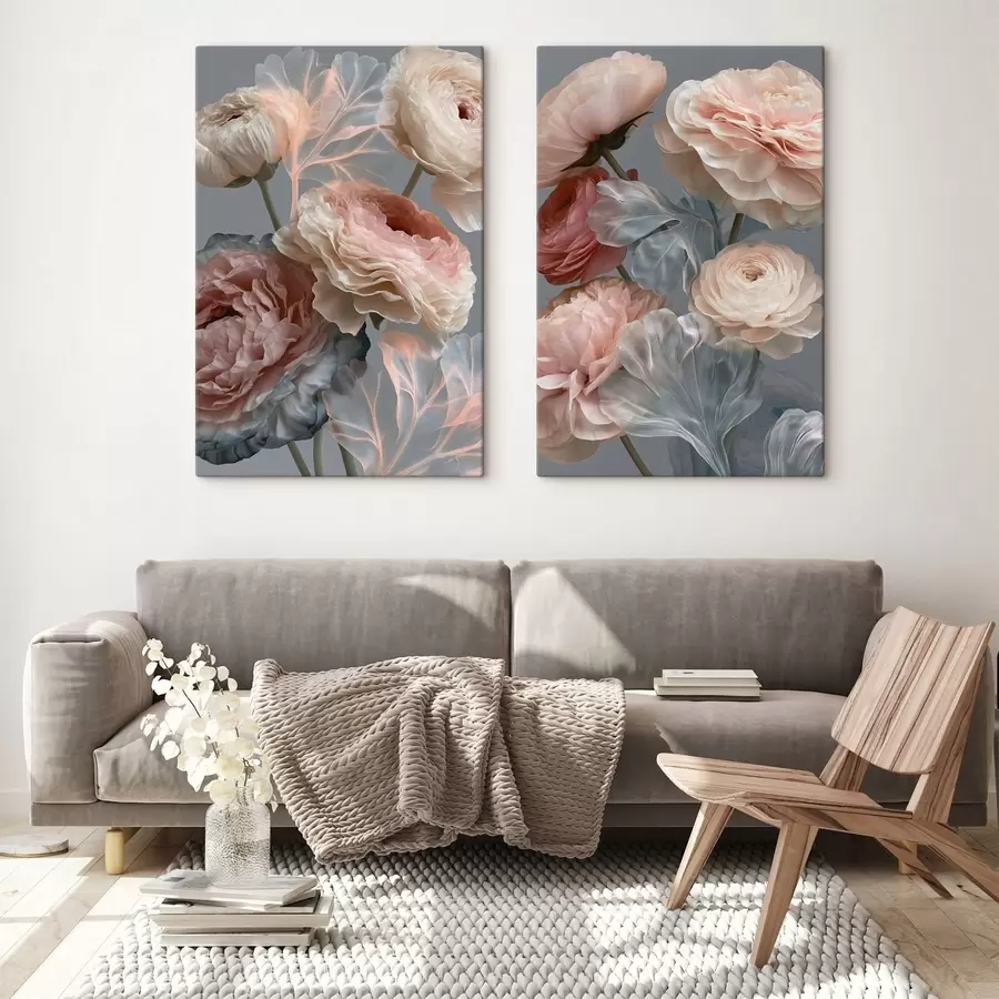 carta da parati Un bouquet di fiori astratti nr. m30527