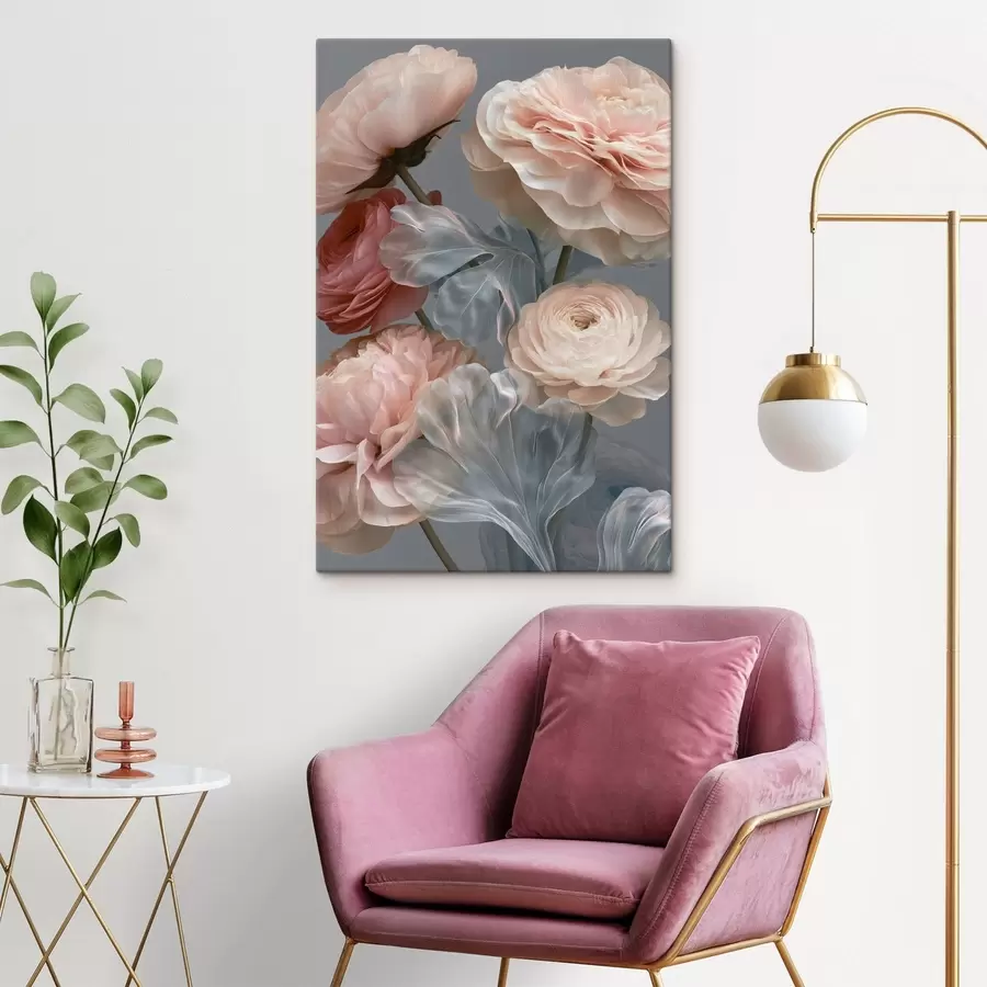 carta da parati Un bouquet di fiori astratti nr. s49367