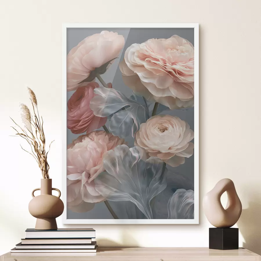 carta da parati Un bouquet di fiori astratti nr. f49367