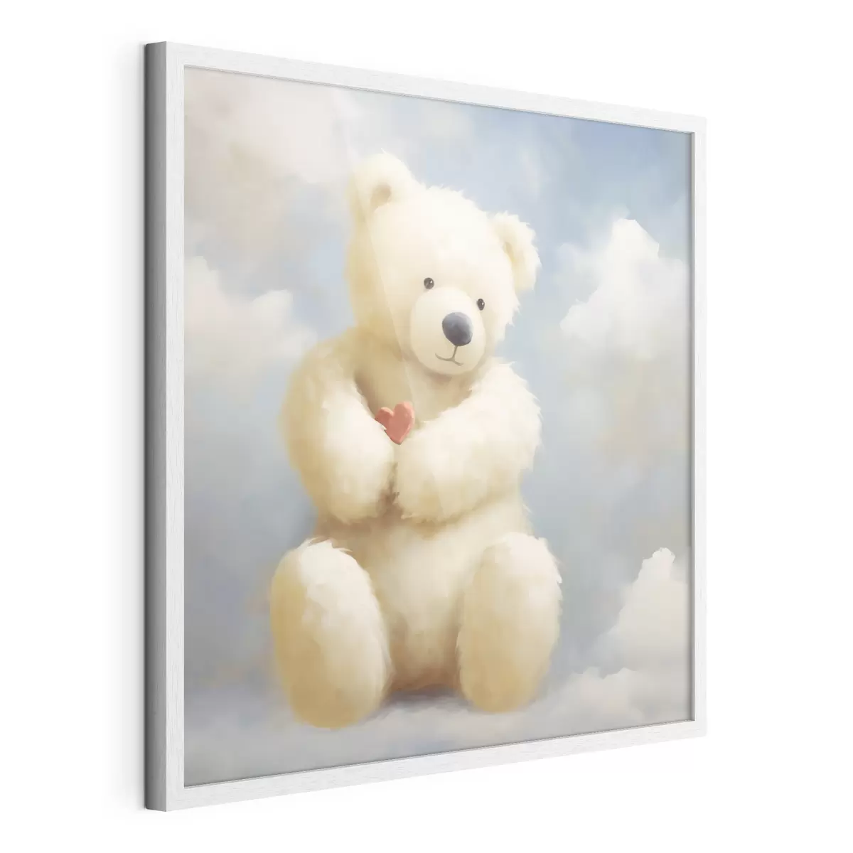 Poster Orso dal cuore piccolo, dipinto in stile imitativo f49395