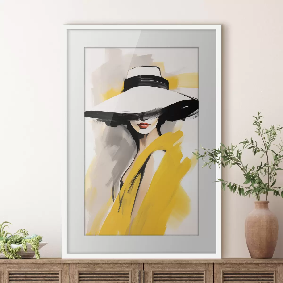 Poster La giacca gialla f49435