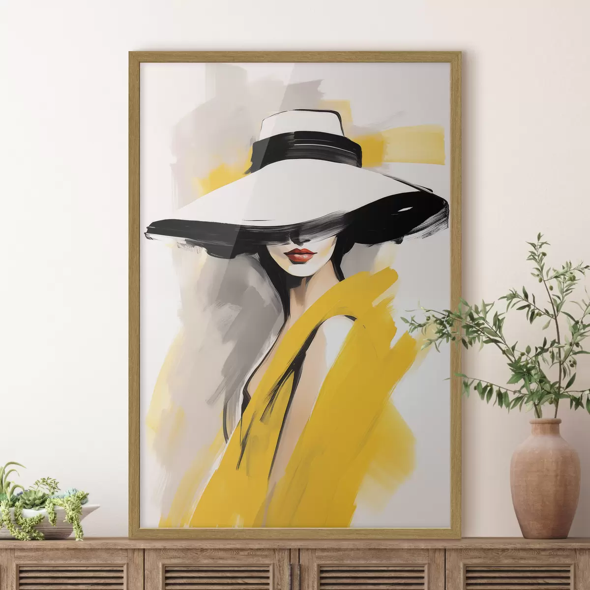 Poster La giacca gialla f49435