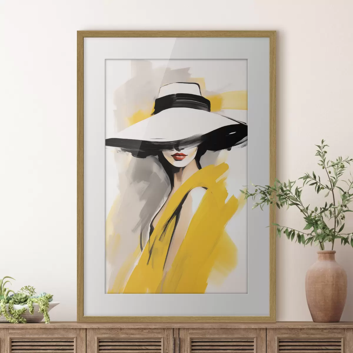 Poster La giacca gialla f49435