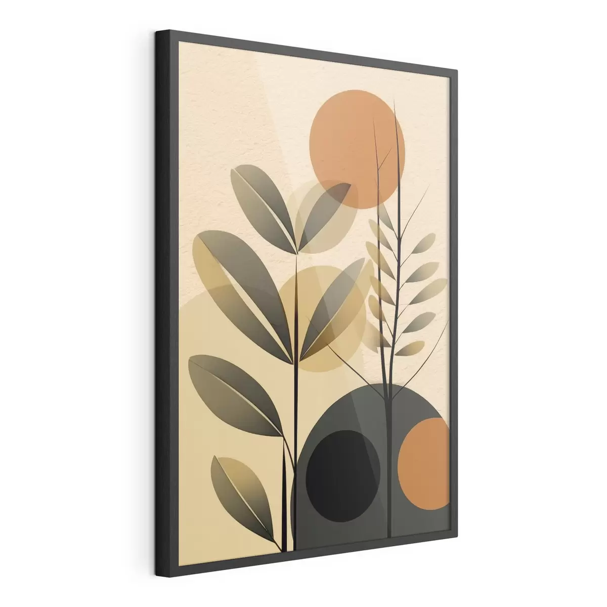 Poster Foglie astratte f49438