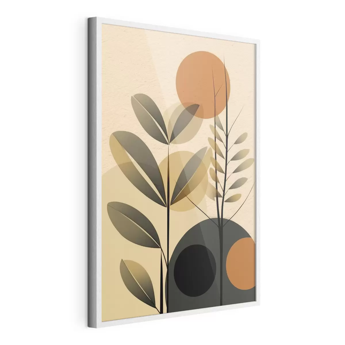 Poster Foglie astratte f49438