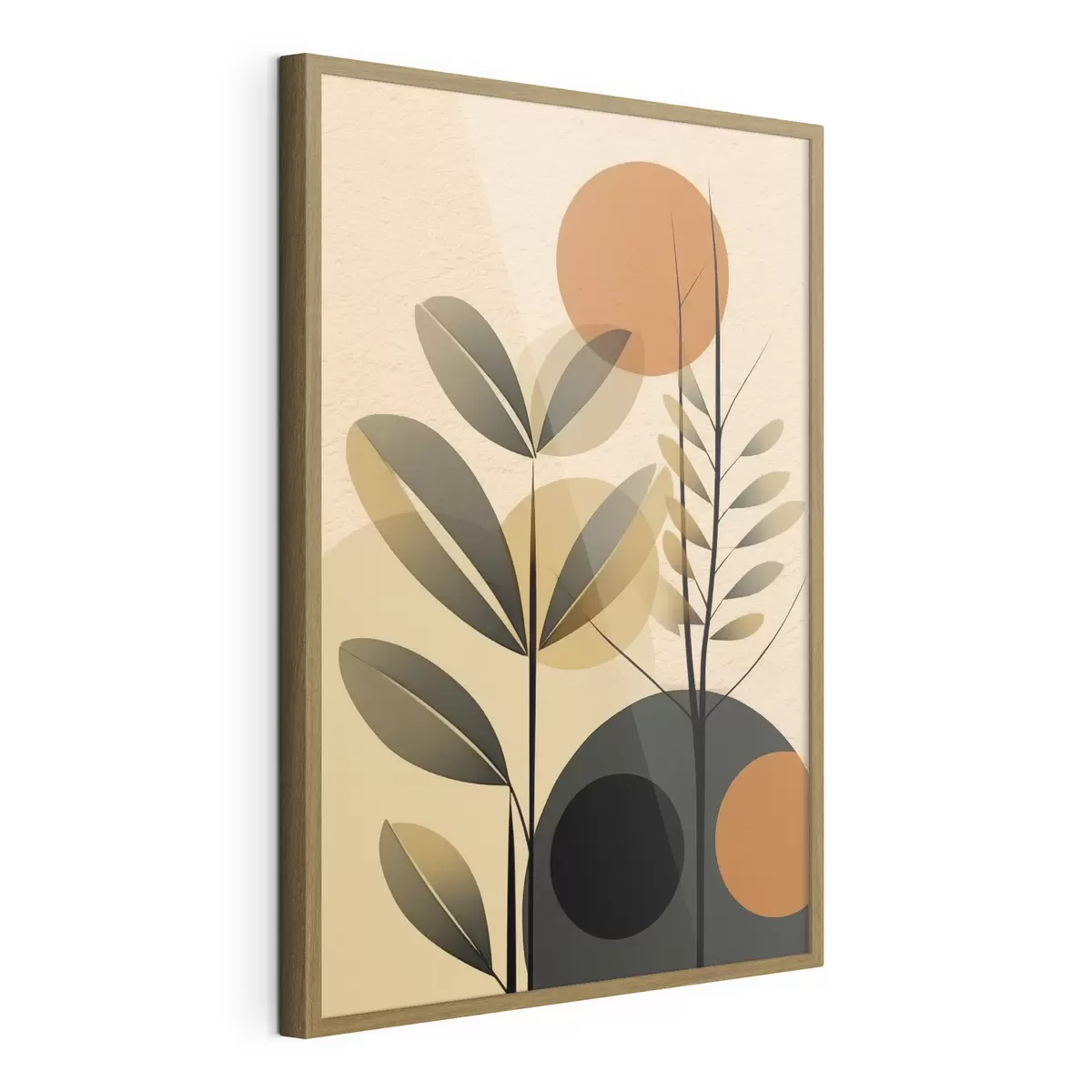 Poster Foglie astratte f49438