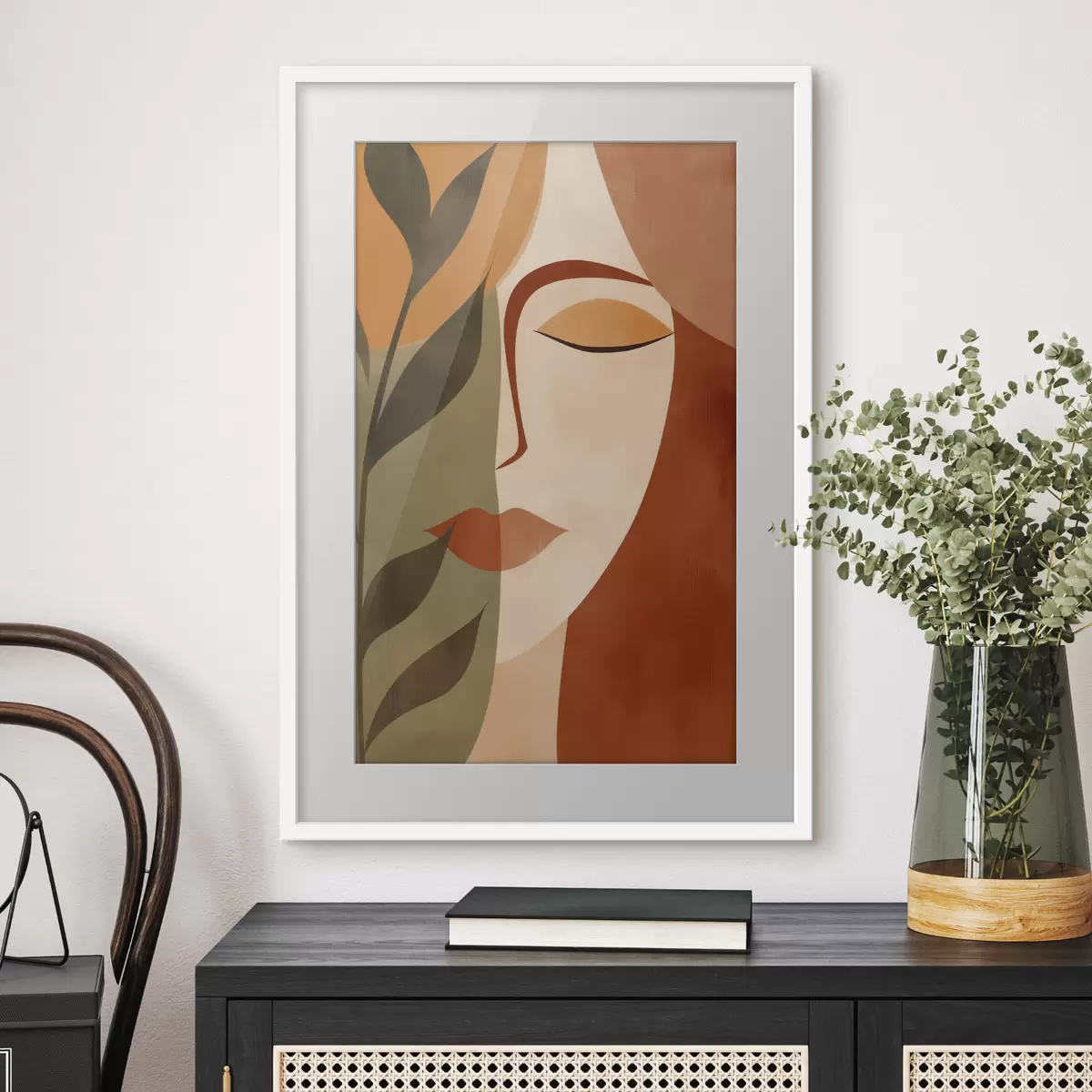 Poster Ritratto astratto f49450