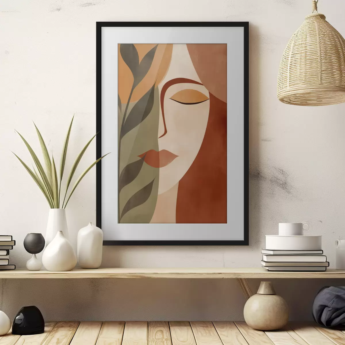 Poster Ritratto astratto f49450