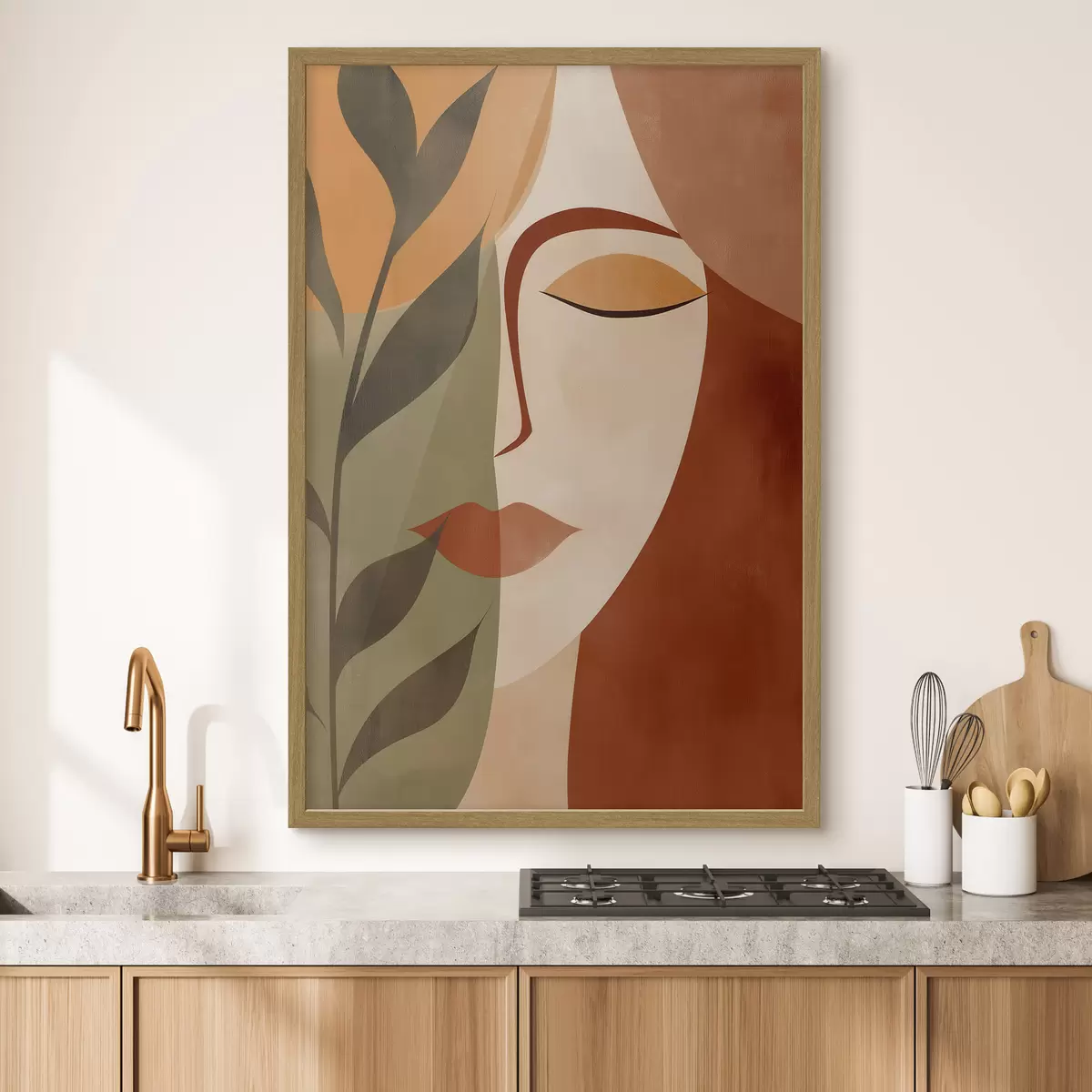 Poster Ritratto astratto f49450
