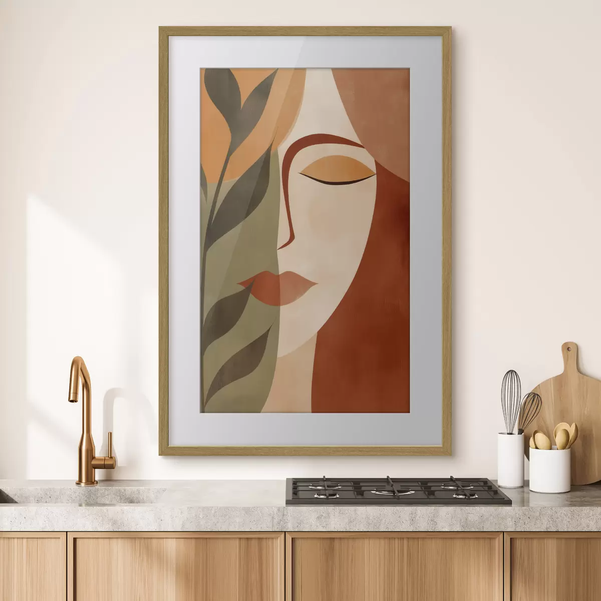 Poster Ritratto astratto f49450