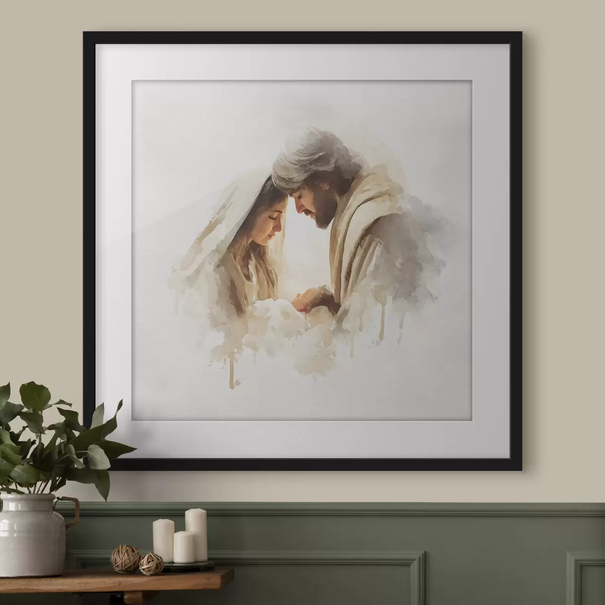 Poster La Sacra Famiglia f49422