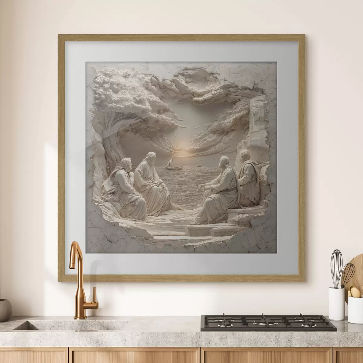 Poster Conversazione sul mare f49423